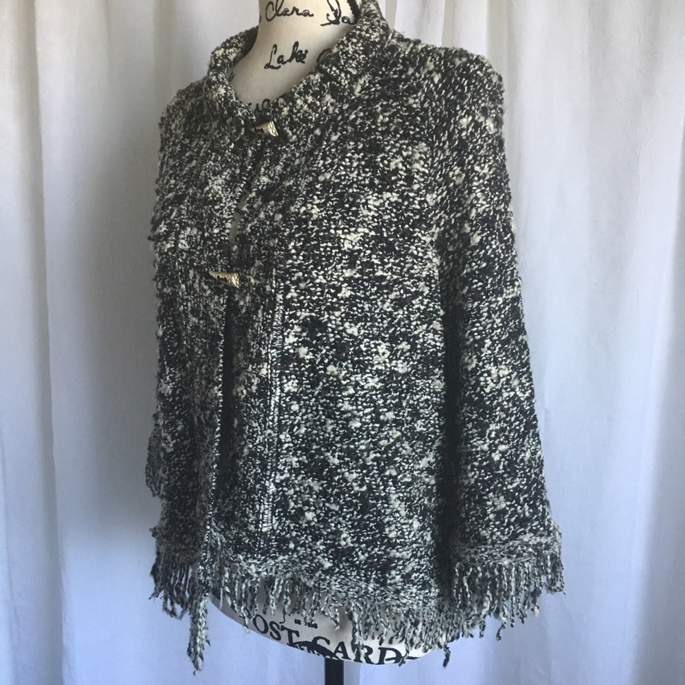 St. John Sport by Marie Gray Poncho Sweater